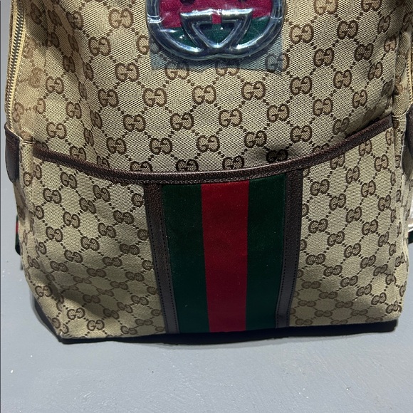 Patterned Backpack Bag - Picture 4 of 10